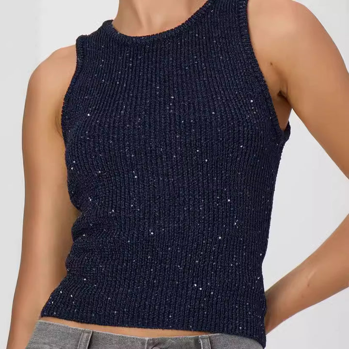Damen Strickoberteil mit feiner Rippstruktur Drune