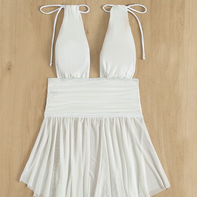 Damen verspieltes Strandkleid Drune