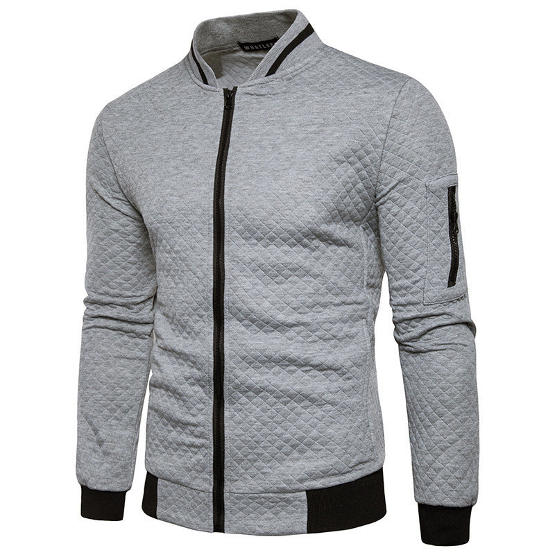 Herren Steppjacke mit modernem Kragen Drune