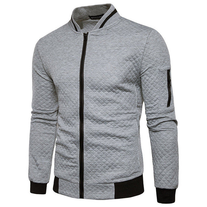 Herren Steppjacke mit modernem Kragen Drune