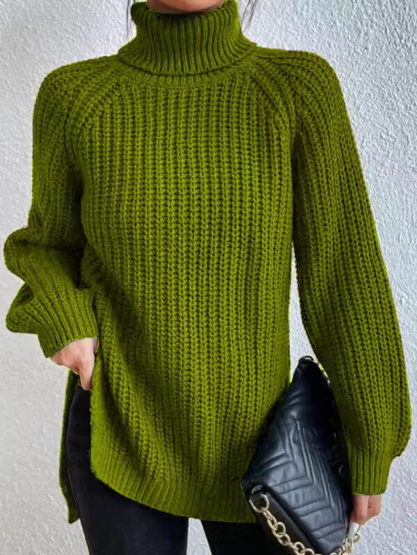 Damen Rollkragenpullover Drune