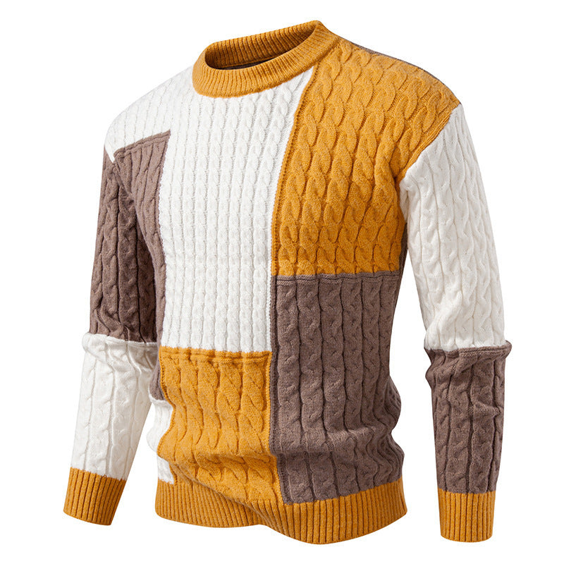 Herren modischer Strickpullover mit einzigartigem Muster und hohem Tragekomfort Drune