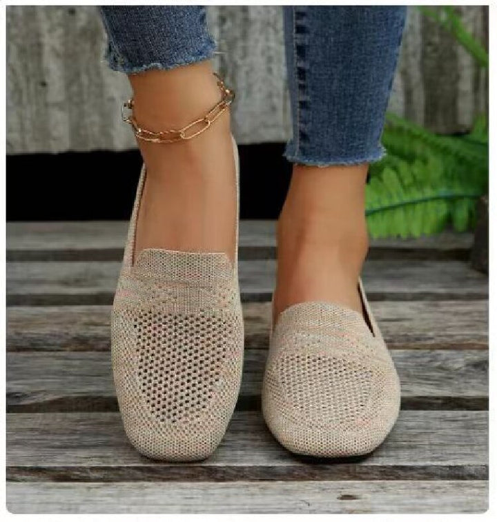 Damen Perforierte Slip-On Loafers Drune