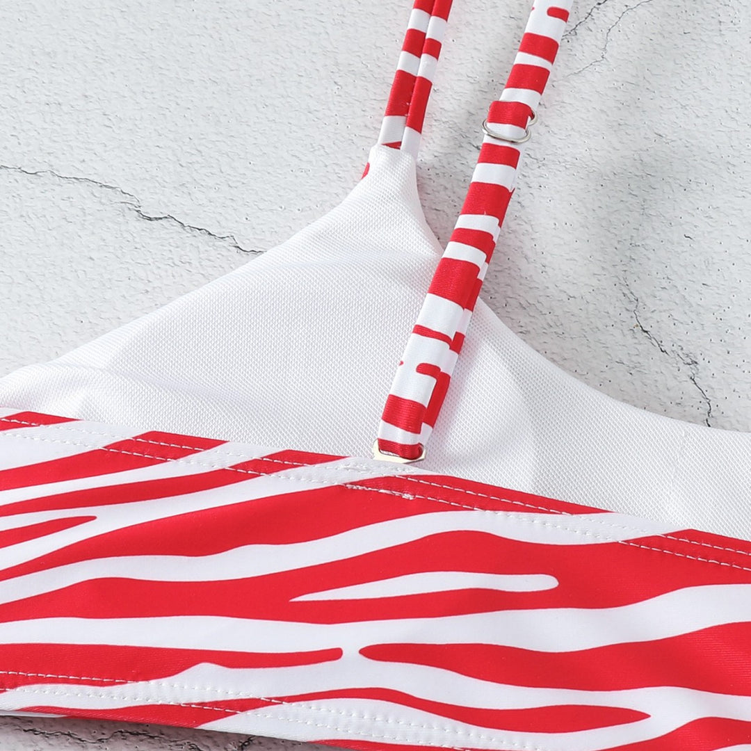 Damen Bikini Set mit verspieltem Rock Drune