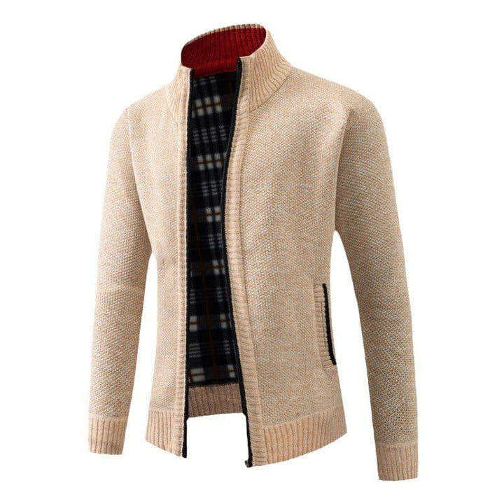 Herren Strickjacke mit innovativem wärmeisolierendem Innenfutter Drune