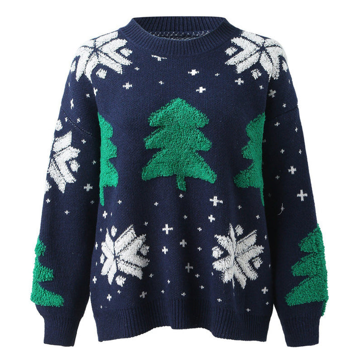 Damen kuscheliger winterlicher Pullover Drune