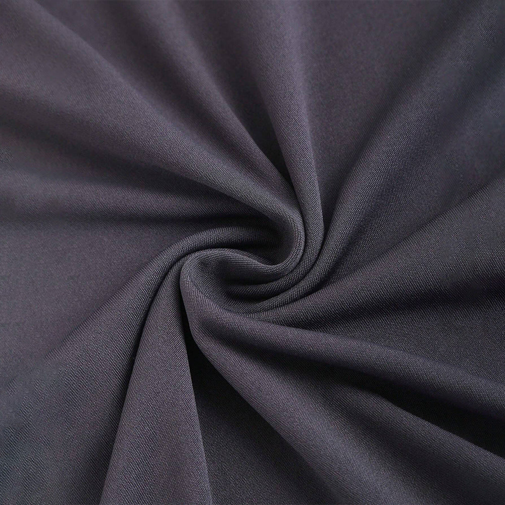Damen Langarm Spitzenkleid mit figurbetontem Schnitt und dekorativer Schnürung Drune