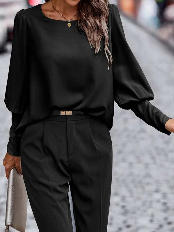 Drune | Bluse mit Puffärmeln für Damen - Elegant und Trendy
