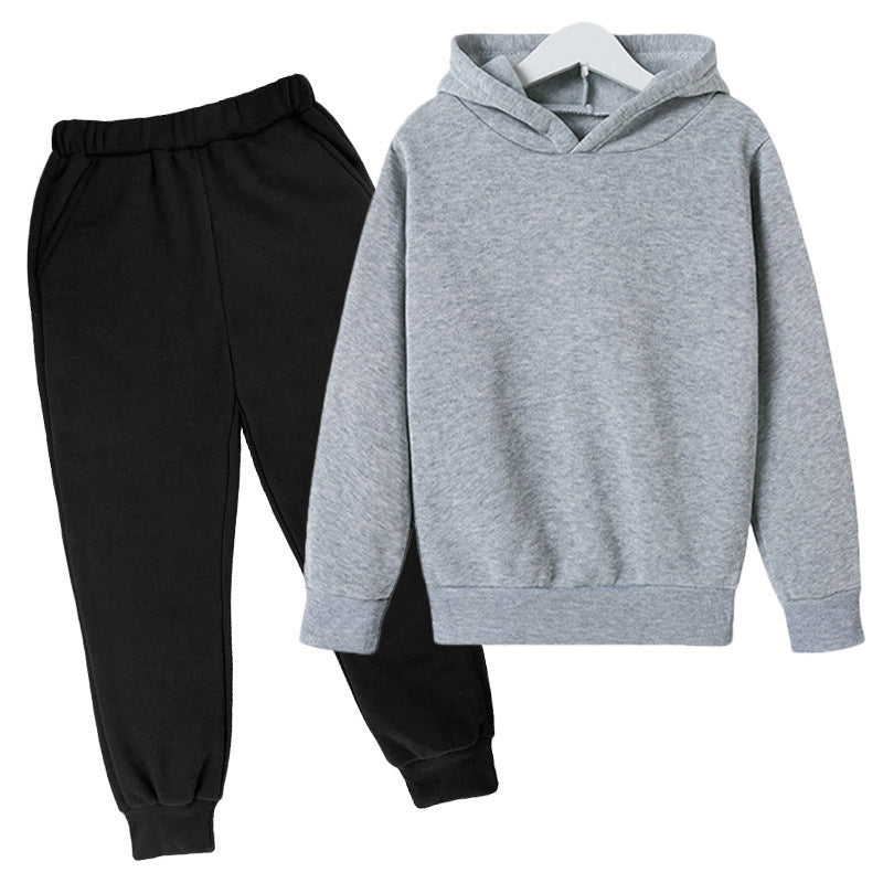 Unisex nan komfortables Hoodie und Jogger Set aus French Terry mit elastischem Bund und Rippbündchen Drune