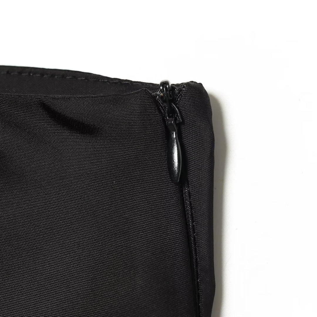 Damen Maxi-Rock mit asymmetrischer Spitzenbesatz und elegantem Saum Drune