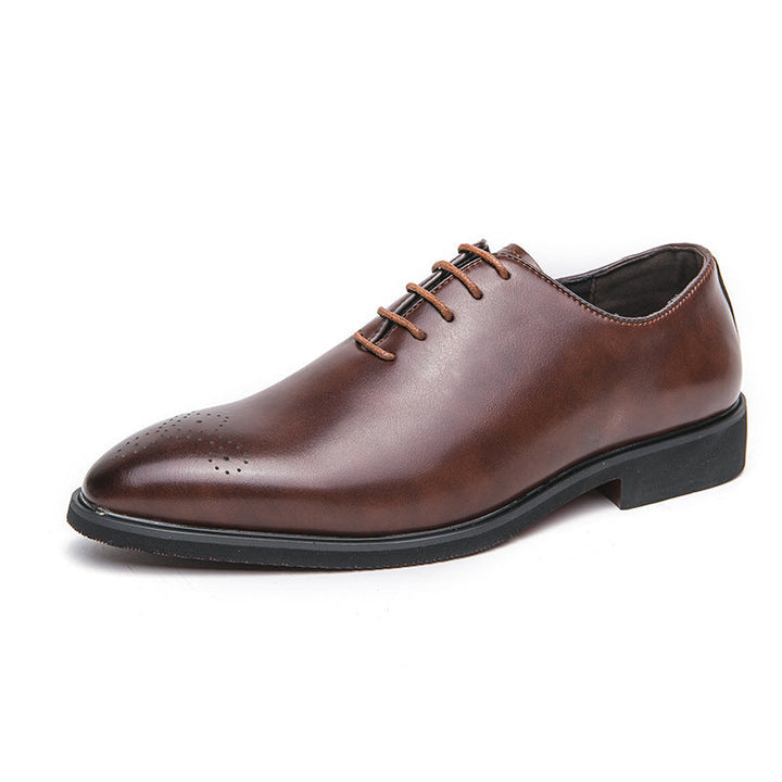 Herren Elegante Schnürschuhe aus hochwertigem Leder Drune
