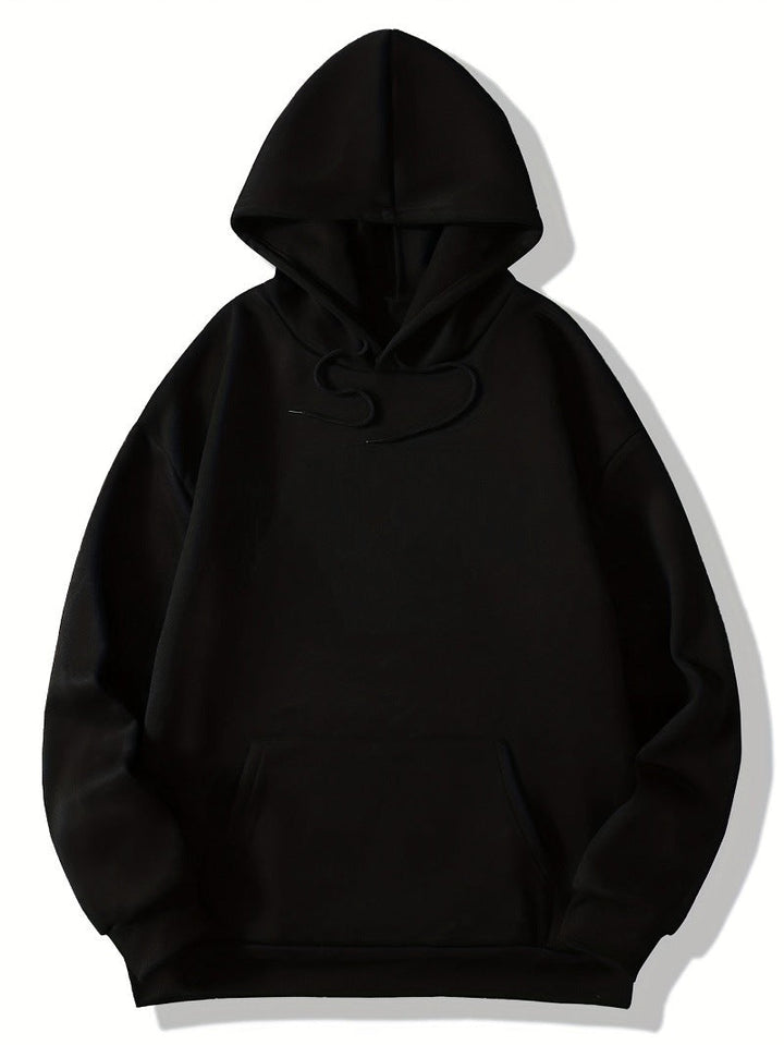 Damen Oversized Kapuzenpullover mit Kängurutasche Drune