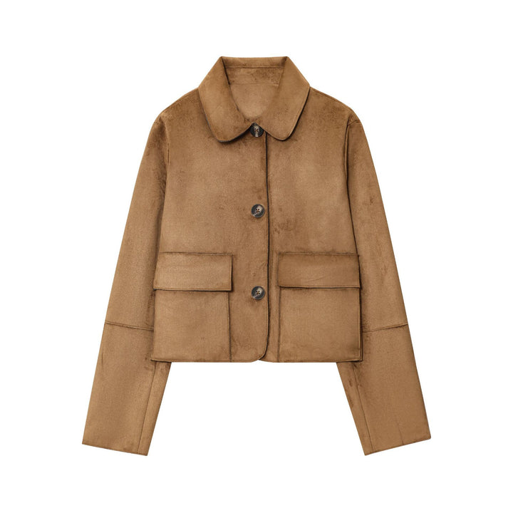 Damen Kurzjacke mit praktischen Taschen Drune