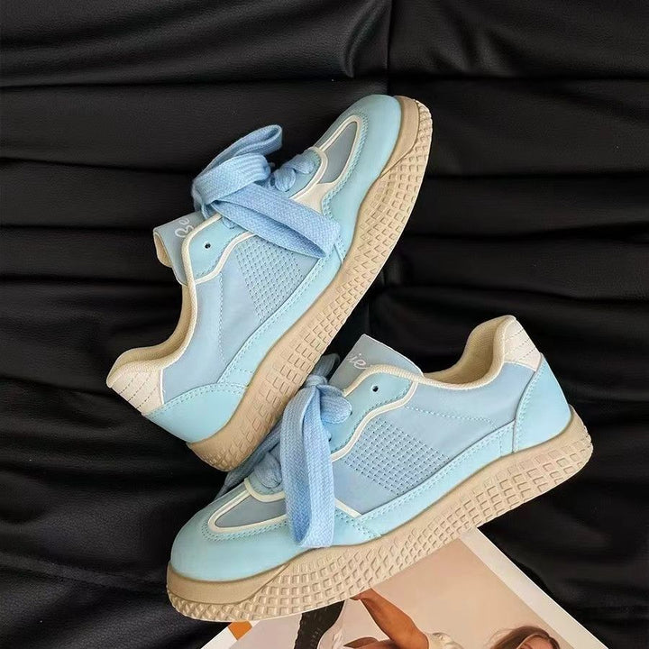 Damen Komfortable Freizeit Sneakers mit atmungsaktiver Einlegesohle Drune
