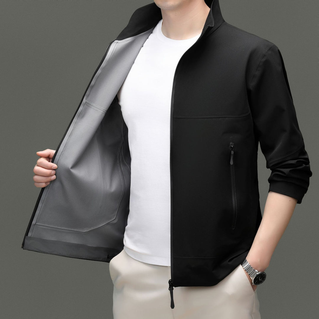 Herren Übergangsjacke mit innovativem Kapuzen-Design und atmungsaktiven Eigenschaften Drune