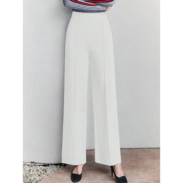 Damen elegante Culotte mit hohen Taillenschnitt und seitlichen Eingrifftaschen Drune