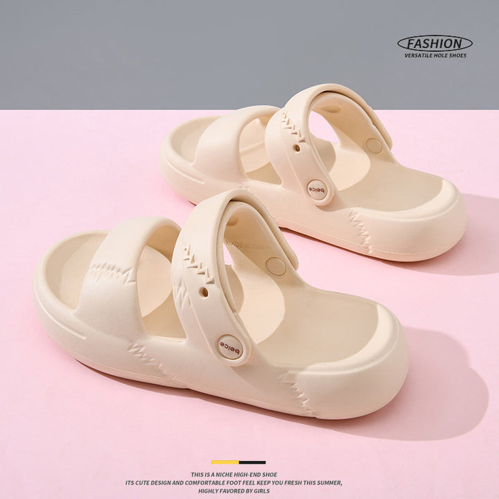 Femme verstellbare Riemchensandalen mit gepolsterten Riemen Drune
