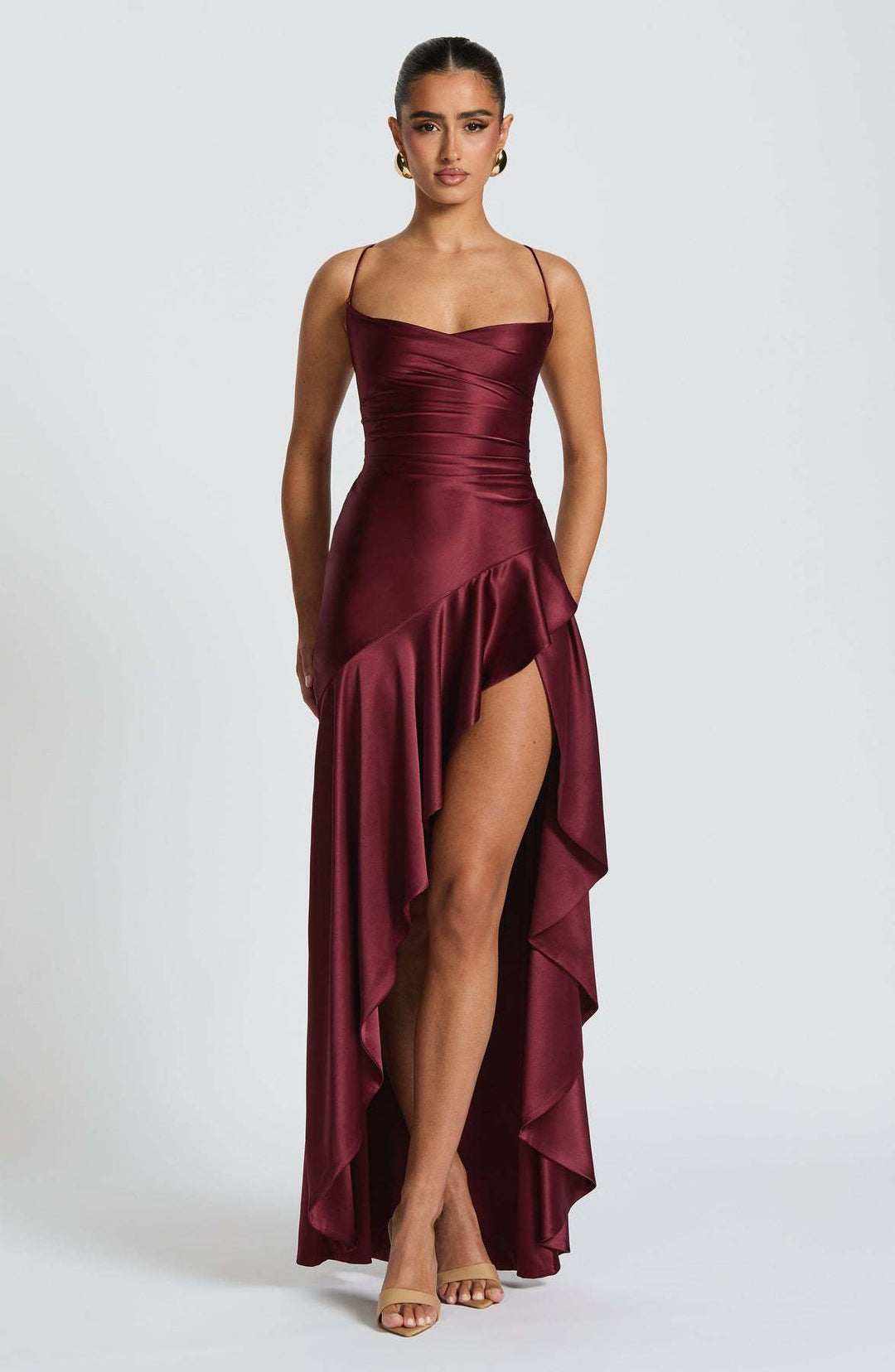 Drune | Unregelmäßiges Kleid mit Hosenträgern