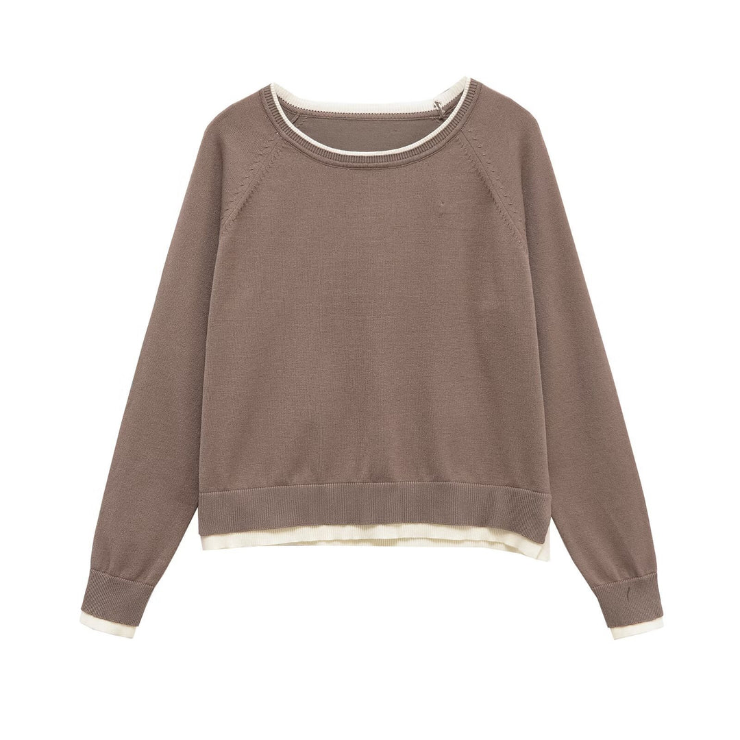 Damen gemütlicher Sweatshirt Drune
