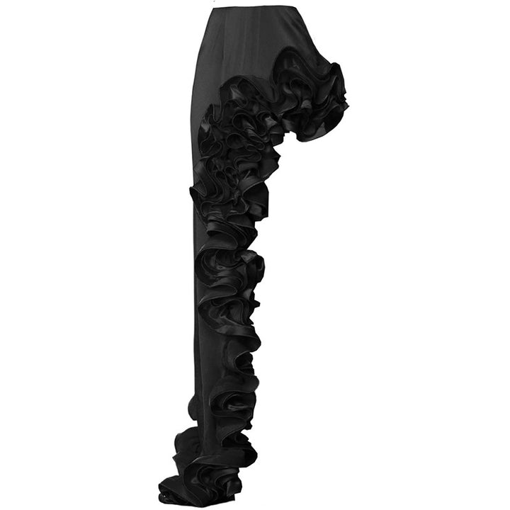 Damen auffälliges Badeanzug und Palazzo-Hose Set Drune