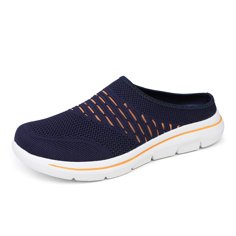 Damen nan atmungsaktive Strick-Slipper Clog mit orthopädischem Memory-Schaum-Fußbett Drune