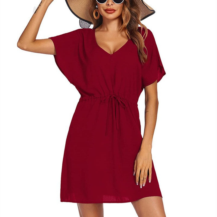 Damen Strandkleid mit variabler Taillierung und lässigem Schnitt Drune