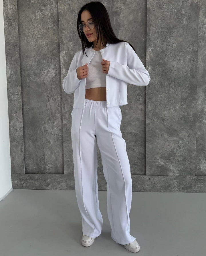 Damen Modischer und bequemer Cardigan mit hoher Taille Drune