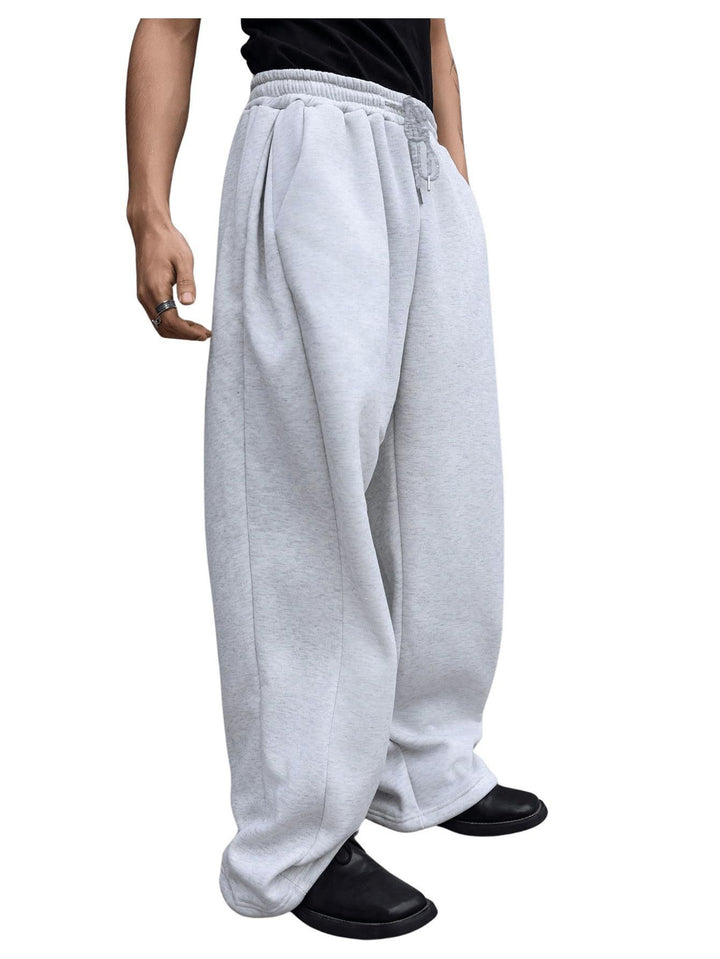 Unisex nan lässige Oversize Jogginghose mit elastischem Bund und Kordelzug Drune