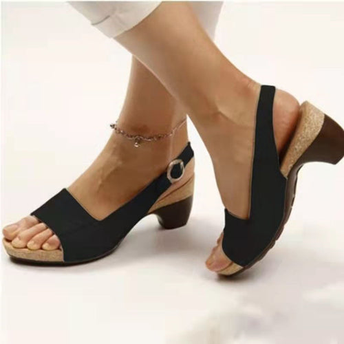 Damen Komfortable Keilabsatz-Sandalen mit ergonomischem Design Drune