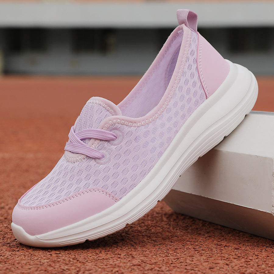 Damen nan atmungsaktiver Schlupfsneaker mit viskoelastischem Fußbett und rutschfester Sohle Drune