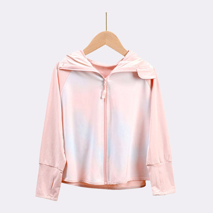 Damen UV-Schutzjacke mit Kapuze und atmungsaktiven Eigenschaften Drune
