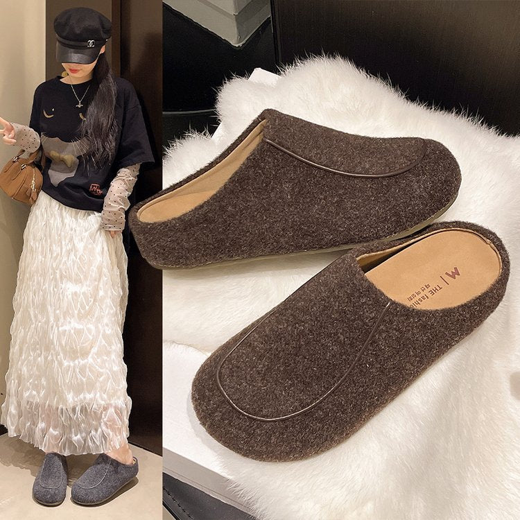 Damen Wohndeckenschuhe Drune