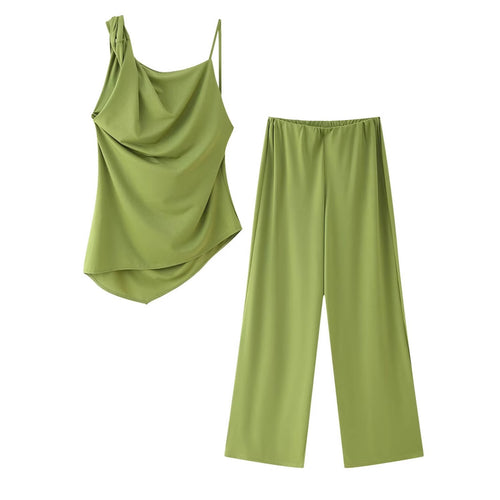 Damen Weit geschnittene Culotte-Shorts Drune