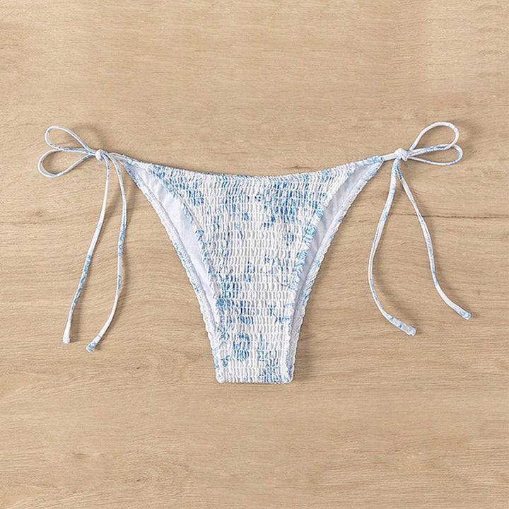 Damen Bikinislip mit elastischem Rüschendesign Drune