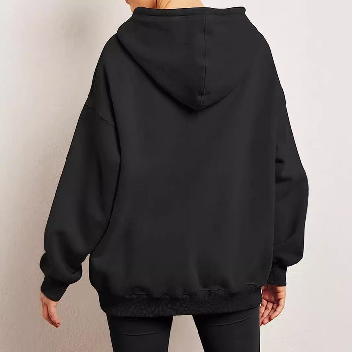 Damen oversized Kapuzenpullover Drune