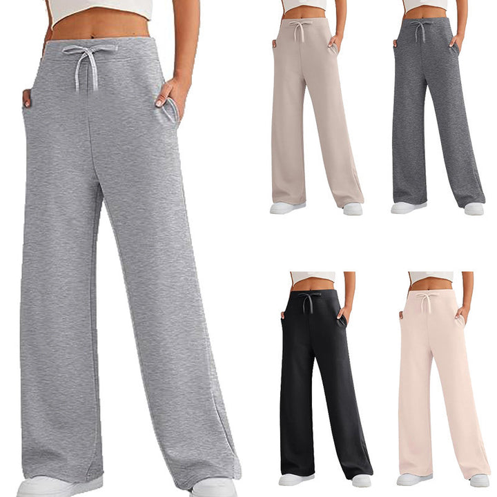 Damen Bequeme und trendige Freizeithose mit weitem Schnitt Drune