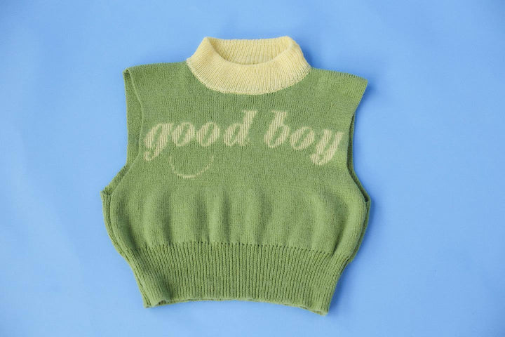 Damen stylischer Strickpullover mit modernem Rollkragen und einzigartigem Schriftzug Drune