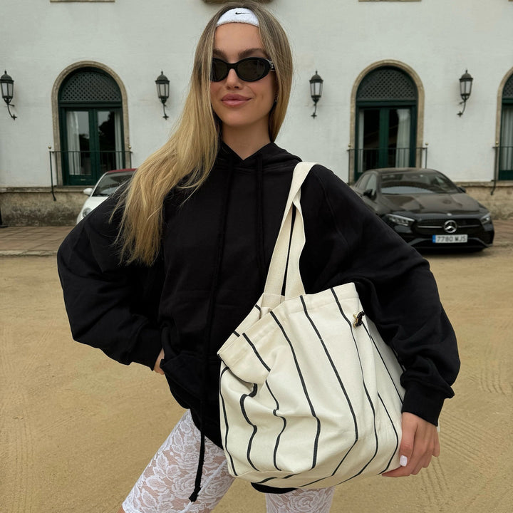 Damen modischer Kapuzenpullover mit känguru-Tasche und weichem Innenfutter Drune