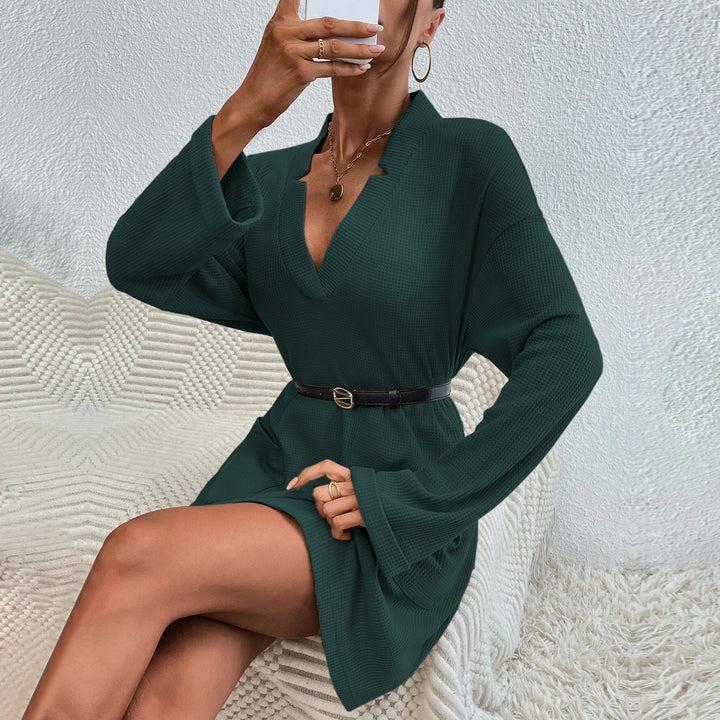 Damen Tunika-Kleid mit lässigem Schnitt und praktischen Taschen Drune