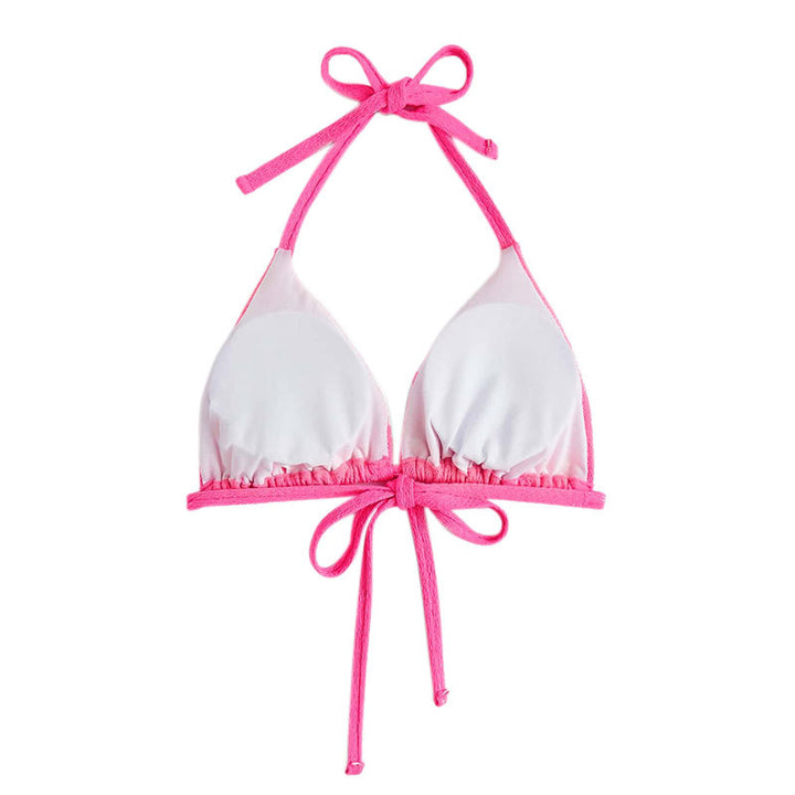 Damen Triangel-Bikini-Oberteil mit verstellbaren Trägern Drune