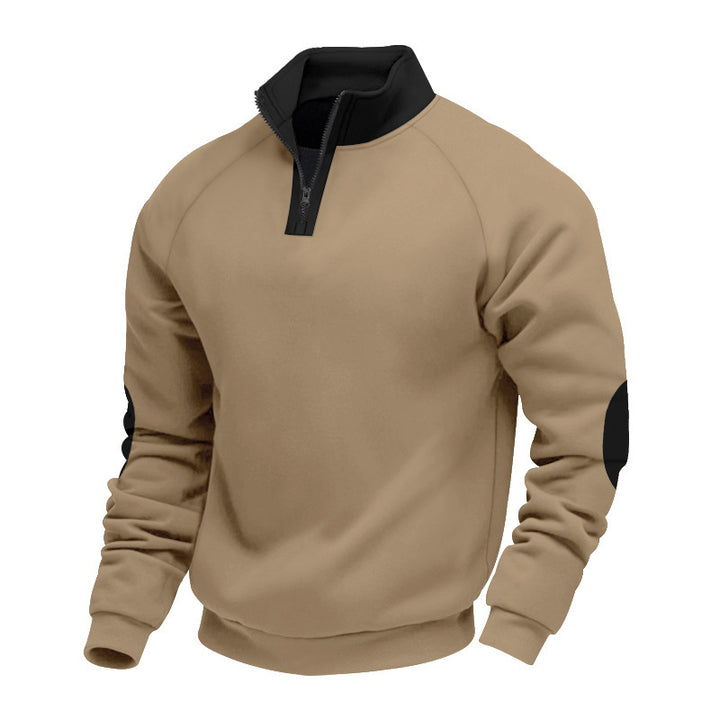 Herren Sportpullover mit hochwertigem Stehkragen Drune