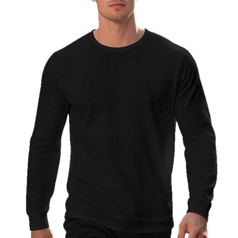 Herren hochwertiger Langarmpullover Drune