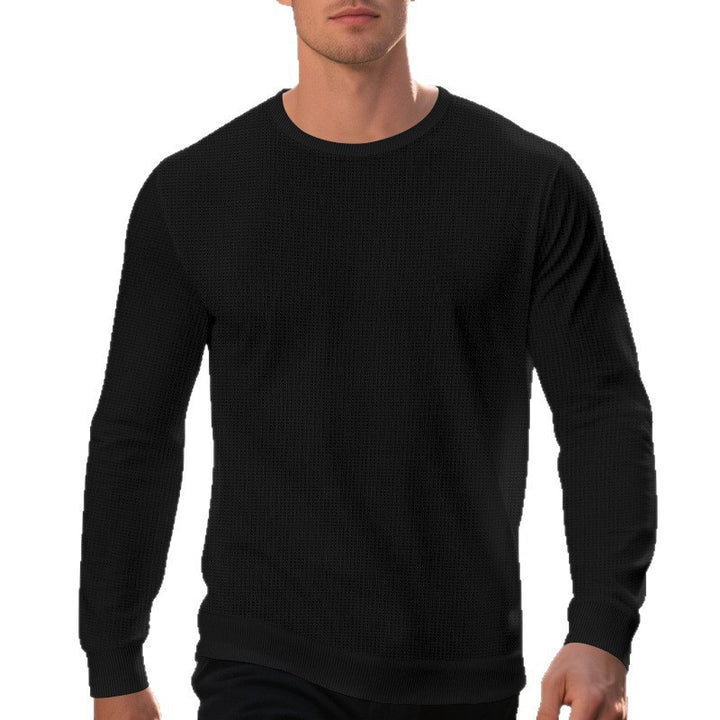 Herren hochwertiger Langarmpullover Drune