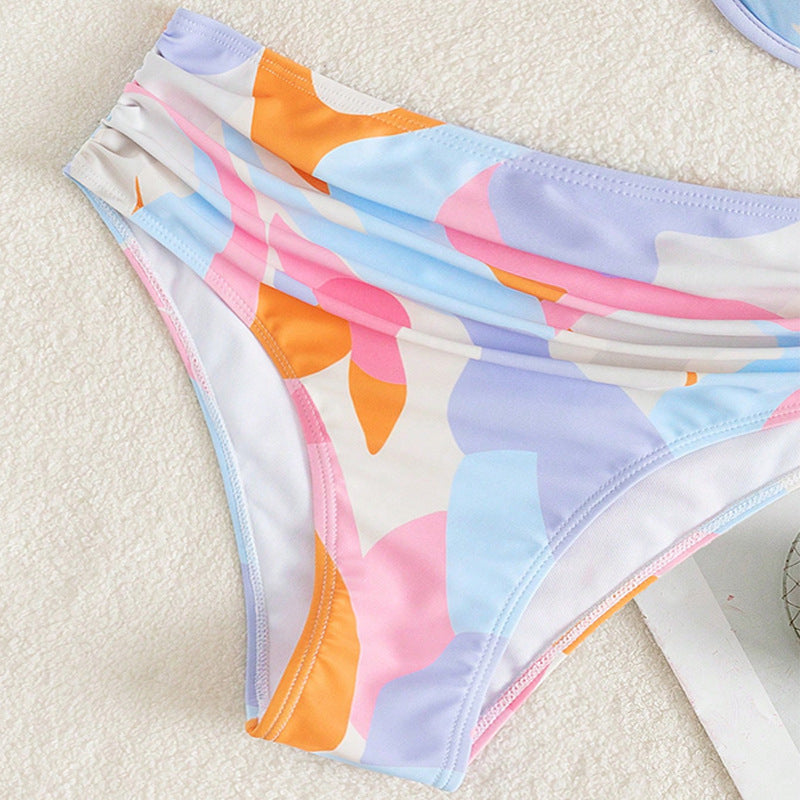 Damen Einseitiger Bikini mit raffiniertem Schnitt Drune