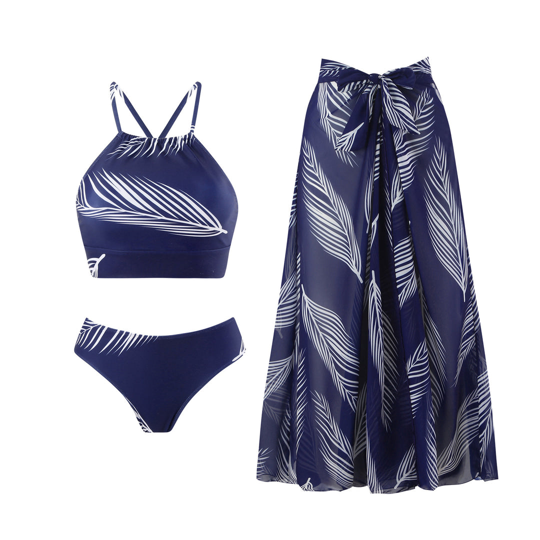 Damen Bikini-Set mit verstellbaren Trägern und traumhaftem Wickelrock Drune