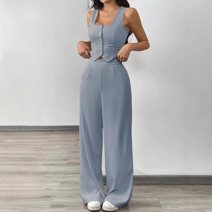 Damen modisches Zweiteiler Set Drune