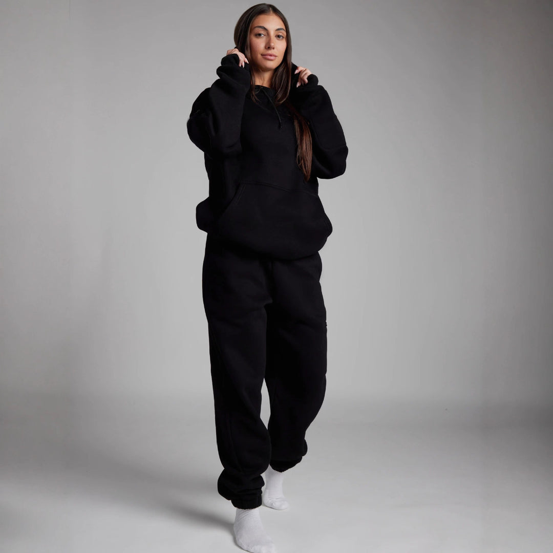 Damen Kapuzenpullover mit integrierter Schlafmaske Drune