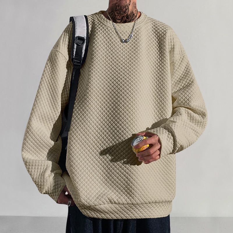 Herren Urbaner Sweatshirt mit strukturiertem Design und lässiger Passform Drune