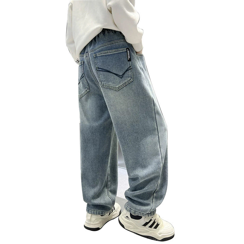 Damen Baggy Jeans Drune