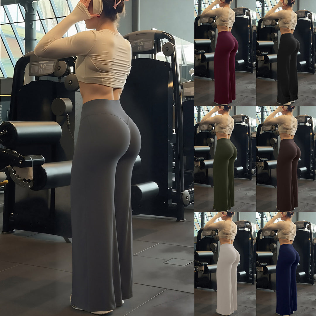 Damen Sportliche Hochbund-Leggings Drune